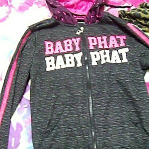 Black and pink jacket